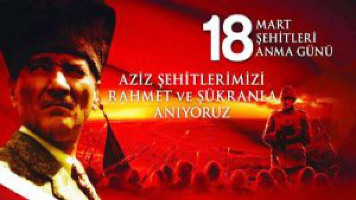 Çanakkale Destanı 'nın 109. Yıldönümünde Ulu Önder Atatürk'ü; Şehit ve Gazilerimizi  saygı ,şükran ve minnetle anıyoruz